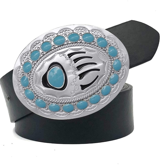 New bear claw belt buckle approximately 3.75 inch - Picture 5 of 9